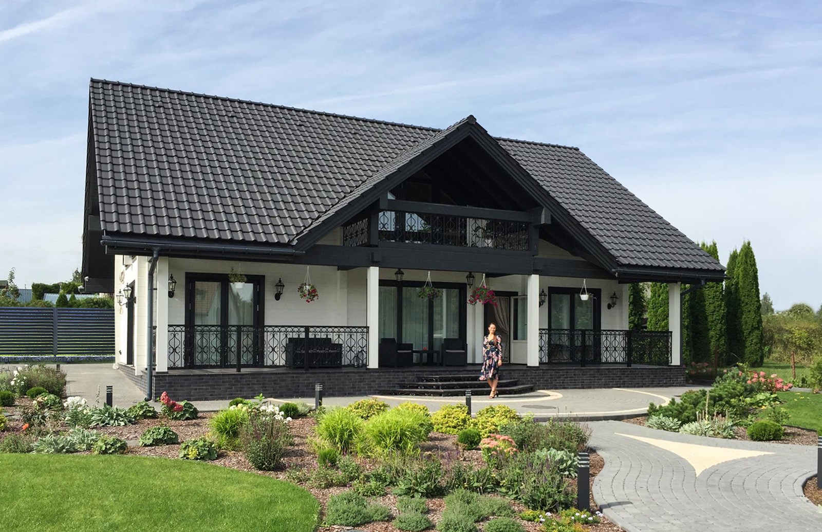 Modernes Landhaus aus Holz in Stuttgart
